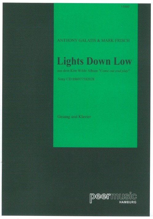 GALATIS A FRISCH M LIGHTS DOWN LOW PV