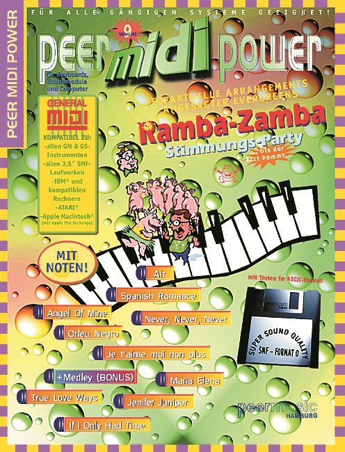 PEER MIDI POWER VOL 9 RAMBA ZAMBA PV BK/MIDI DISC