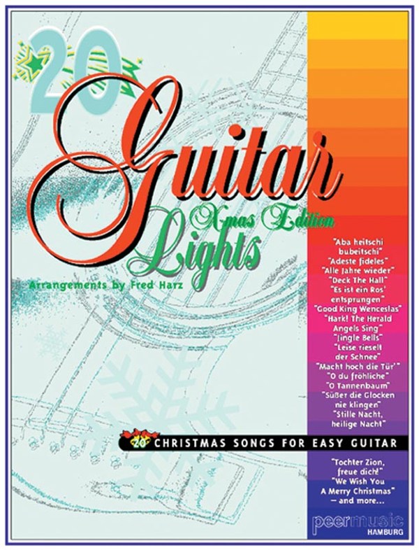 HARZ FRED 20 GUITAR LIGHTS XMAS EDITION GTR