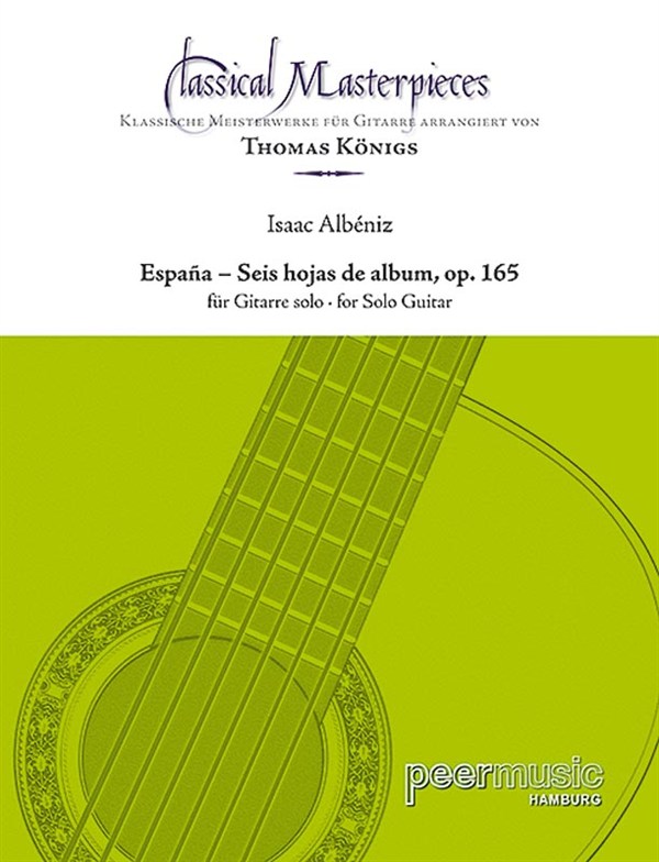 ISAAC ALBENIZ - SEIS HOJAS DE ALBUM, OP. 165 CLASSICAL GUITAR SOLO