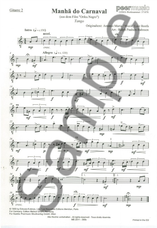 MANHA DE CARNAVAL GTR 4TET GTR 2 PRT