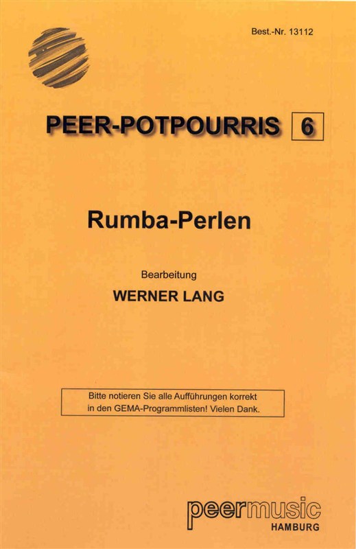 RUMBA-PERLEN BND SCORE BK