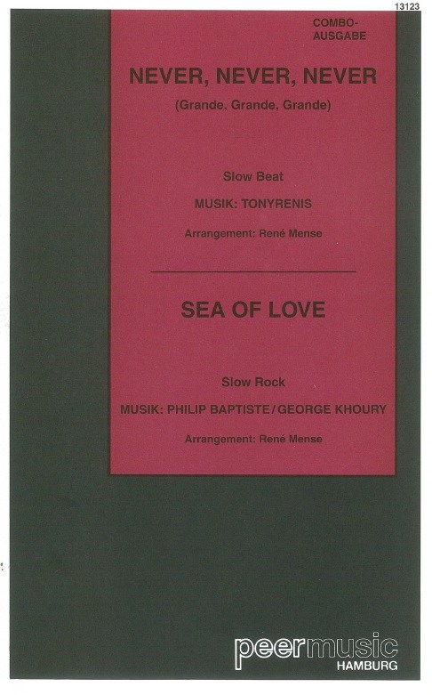 NEVER, NEVER, NEVER SEA OF LOVE BND SCORE BK