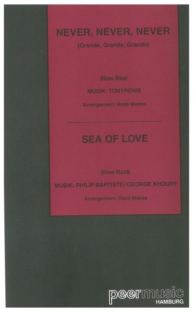 NEVER, NEVER SEA OF LOVE BK BND PTS XL SET