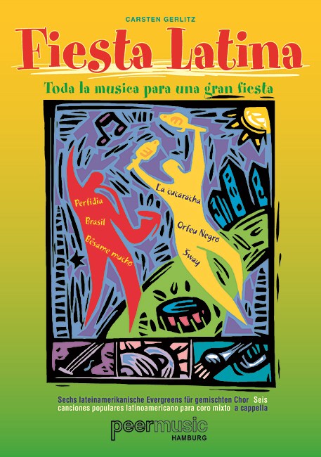 LA CUCARACHA FIESTA LATINA SATB VOCAL SCORE