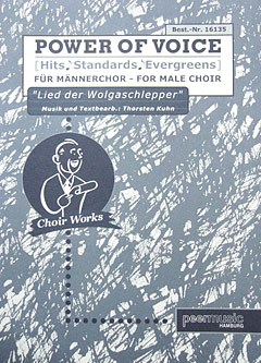 LIED DER WOLGASCHLEPPER TTBB PF AD LIB SC RUSS. TRAD. GERM/RUSS TEXT