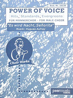 ES WIRD NACHT SENORITA TTBB PF AD LIB VOC SC GERMAN TEXT