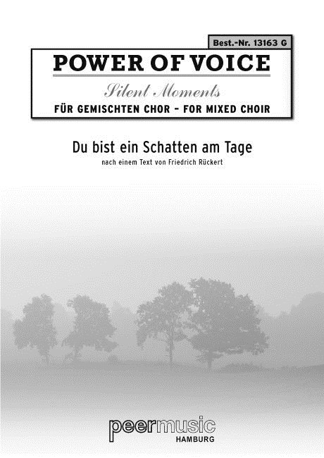 KUHN DU BIST EIN SCHATTEN AM TAGE SATB ORGAN VOC SC