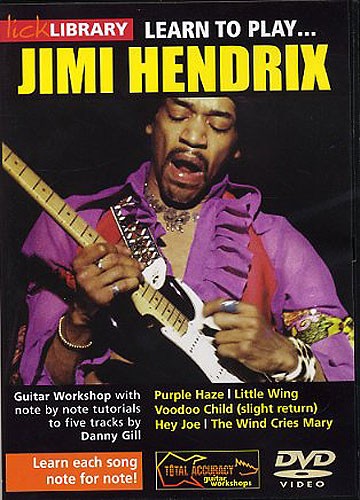 Lick Library: Learn To Play Jimi Hendrix - Guitar - Stepnote Aps