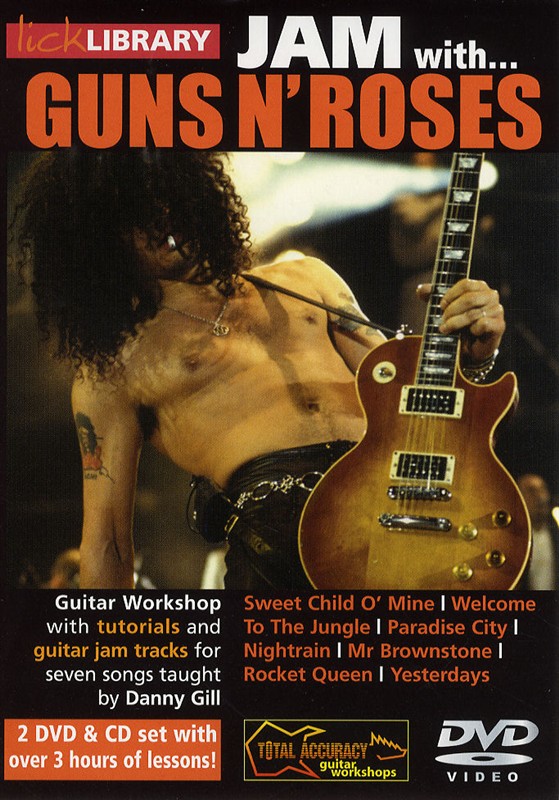 Lick Library: Jam with Guns n? Roses (2 DVD and CD Set)