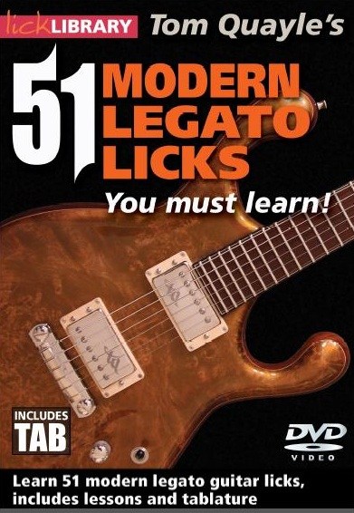 Lick Library: 51 Modern Legato Licks You Must Learn