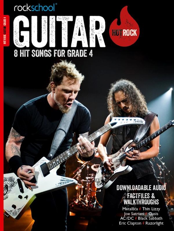 Rockschool: Hot Rock Guitar - Grade 4 (Book/Download Card)