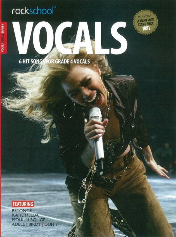 Rockschool: Vocals Grade 4 - Female (Book/Audio Download) 2014-2017 Syllabus