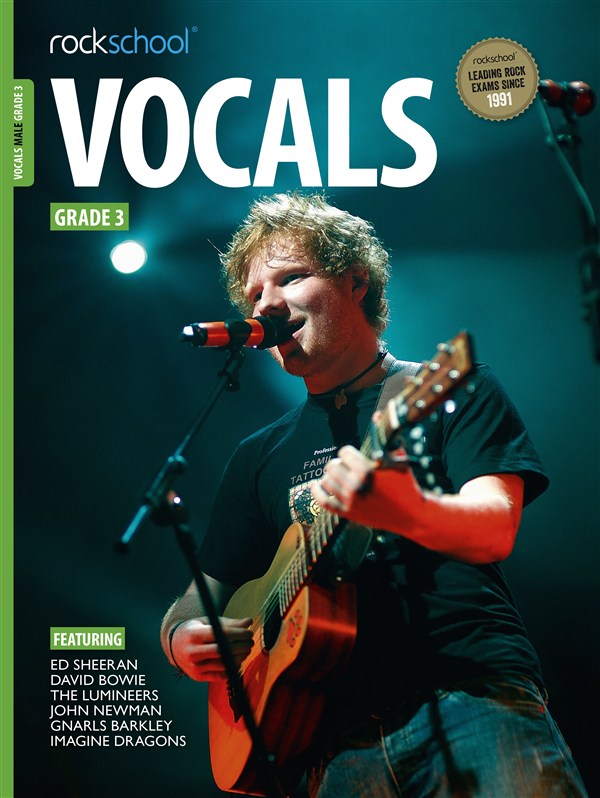 Rockschool: Vocals Grade 3 - Male (Book/Audio Download) 2014-2017 Syllabus