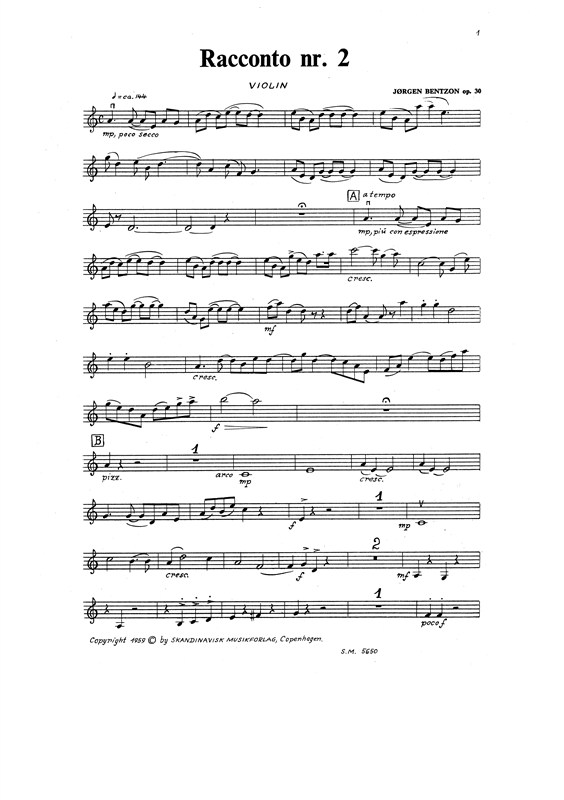 RACCONTO NO.2 OP.30