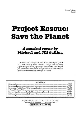 Project Rescue: Save The Planet Director?s Score