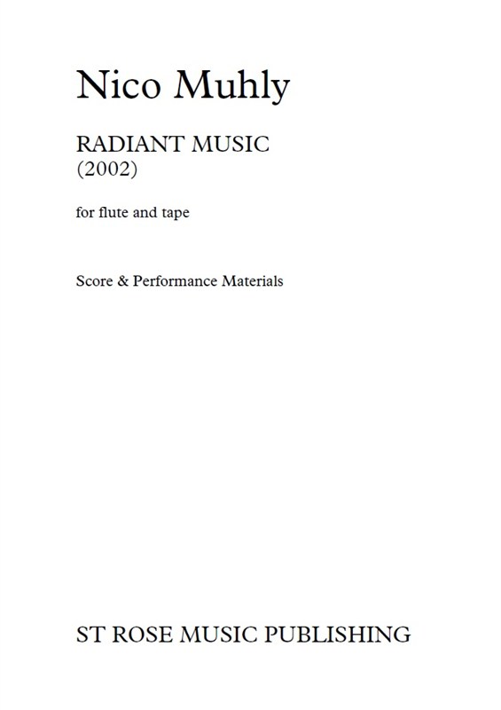 Nico Muhly: Radiant Music
