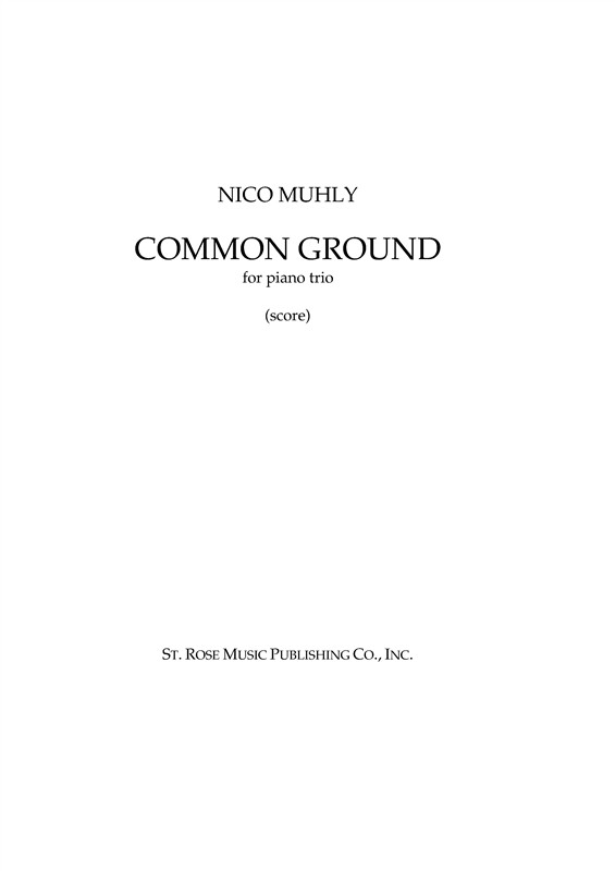 Nico Muhly: Common Ground