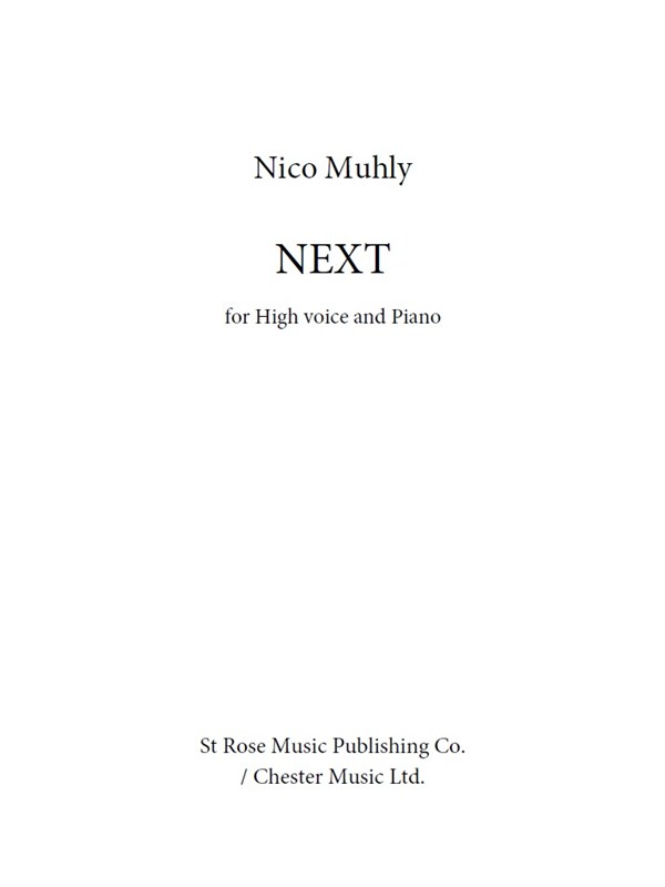 Nico Muhly: Next
