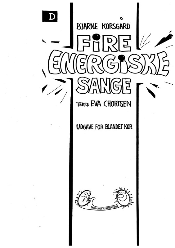 Korsgaard 4 Energiske Sange D