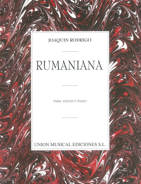 Rodrigo: Rumaniana Para Violin Y Piano