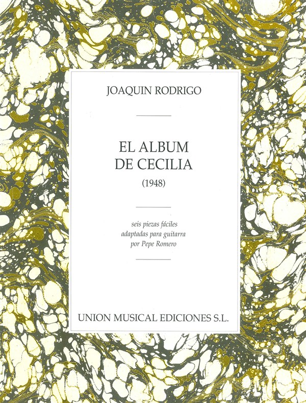 Rodrigo: El Album De Cecilia Para Guitarra