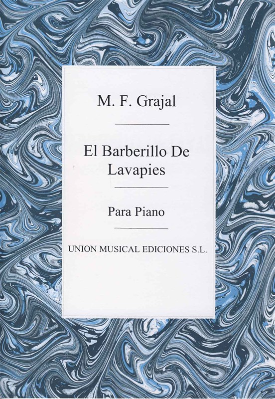 Barbieri: Fantasia De El Barberillo de Lavapies for Piano