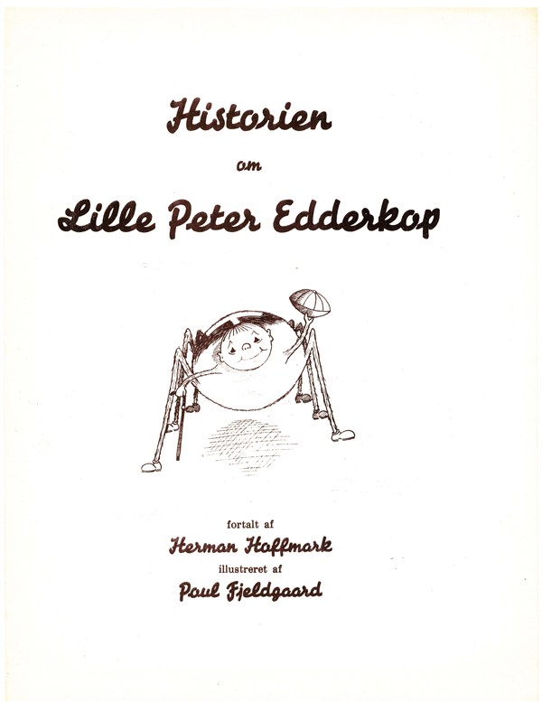 Wow pædagog Hæderlig Herman Hoffmark: Historien Om Lille Peter Edderkop - Diverse Noder og  akkorder - Stepnote
