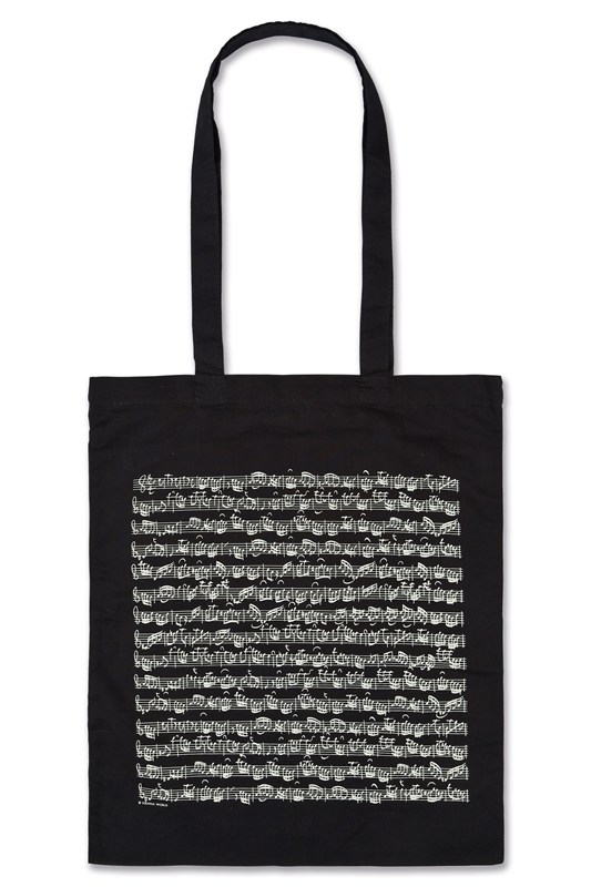 Vienna World: Tote Bag - Sheet Music (Black)