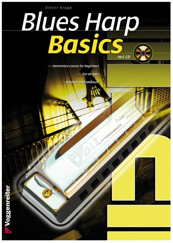 Dieter Kropp: Blues Harp Basics (Book/CD)