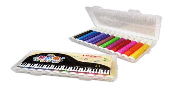12 Colours Pen Set