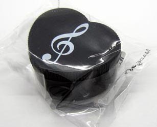 Single Treble Clef Heart Shaped Blyant Spidser