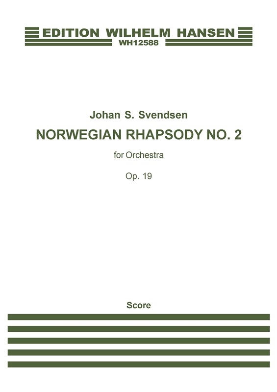 NORSK RAPSODI NR.2 OP.19