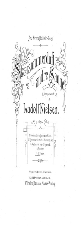 Skaersommerduft Op. 4 Nr. 5