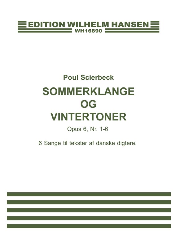 Sommerklange Og Vinter..1 Op.6