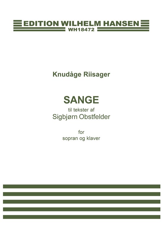 SANGE (SIGBJØRN OBSTFELDER) 1