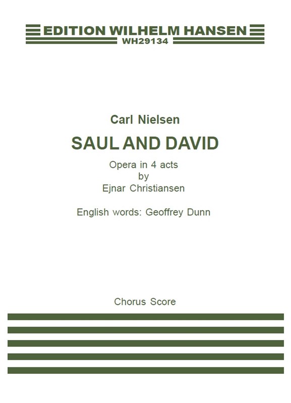 Carl Nielsen: Saul And David (Vocal Score)