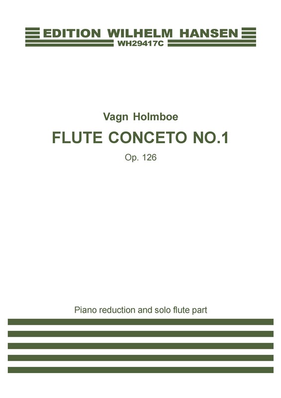 Holmboe Concerto Op.126, Fl/Ork