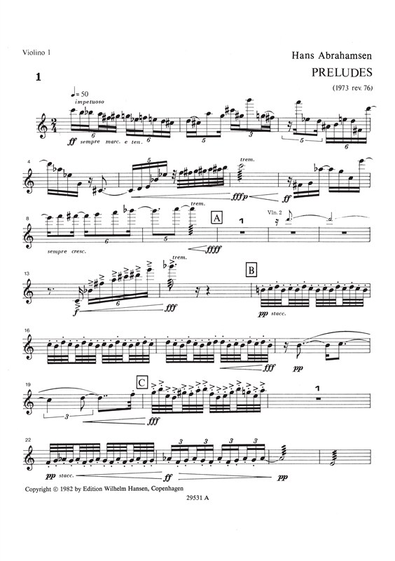 PRELUDES 1-10,STRING QUARTET 1