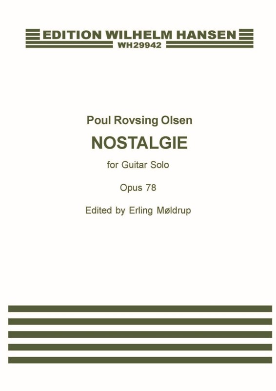 Olsen Rovsing Nostalgie Op.78 Gtr