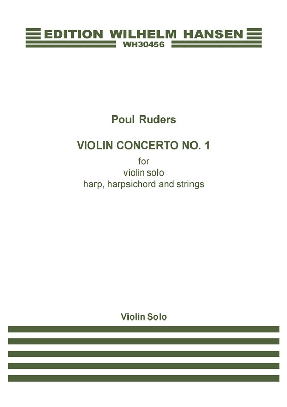 Poul Ruders: Violin Concerto No.1 (Solo Violin)