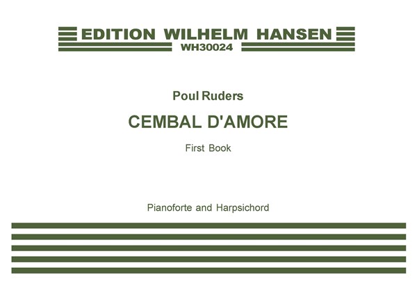 Poul Ruders: Cembal D'amore (Player's Score)