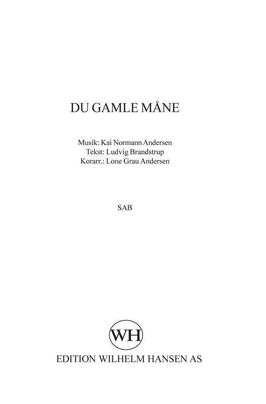 DU GAMLE MÅNE