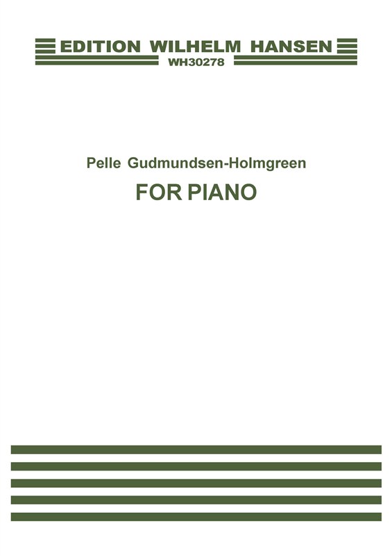 Gudmundsen-holmgreen For Piano