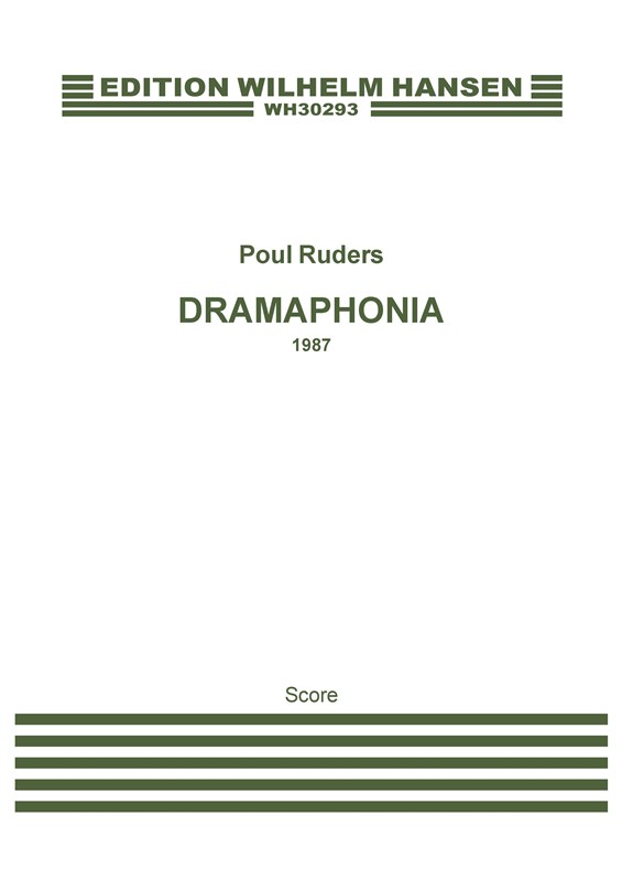 Poul Ruders: Dramaphonia (Score)
