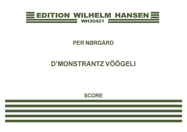 Per Nørgård: The Disturbing Duckling (Vocal Score)