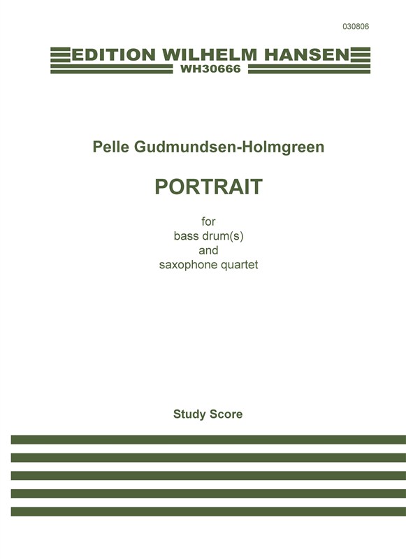 Pelle Gudmundsen-Holmgreen: Portrait (Score)
