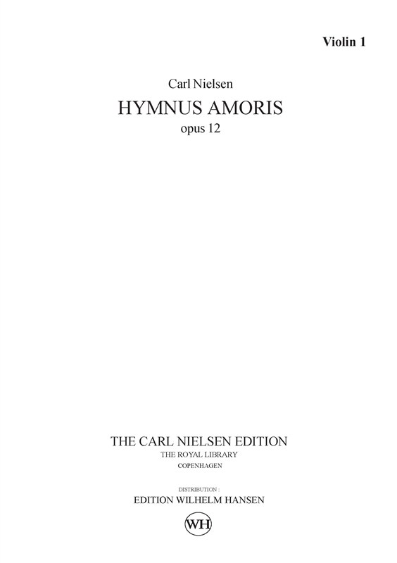 Carl Nielsen: Hymnus Amoris Op. 12 (Parts)