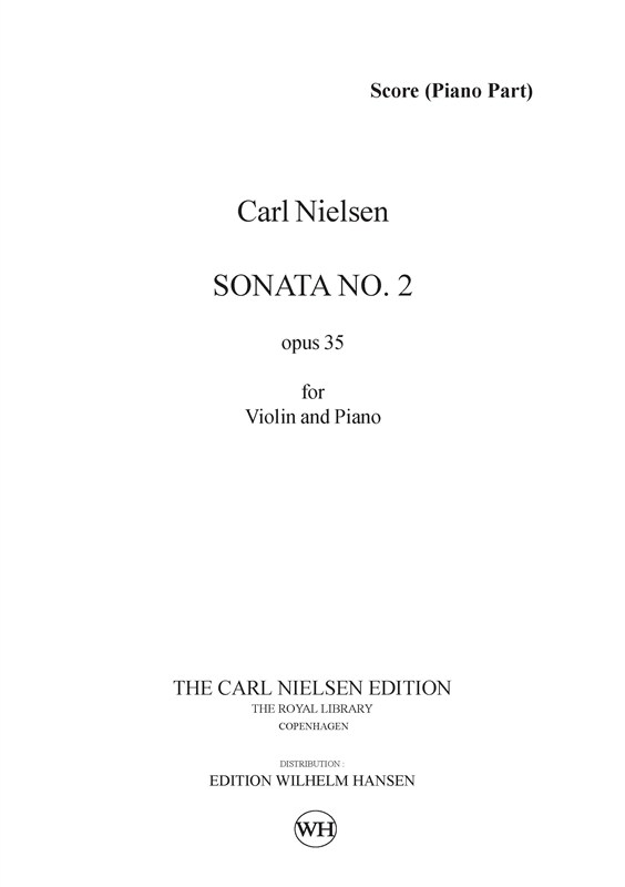 NIELSEN SONATE NR. 2 OP. 35 (SCORE)