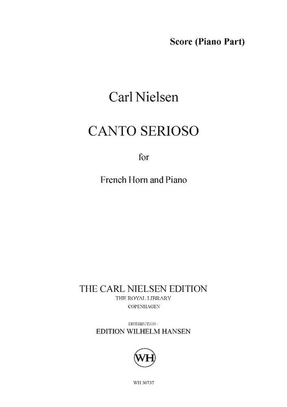 CARL NIELSEN CANTO SERIOSO SC/PTS